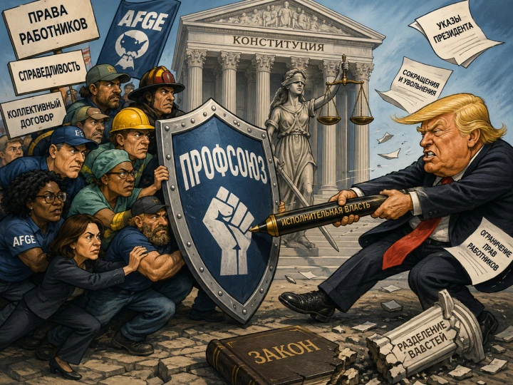 Профсоюзы против Трампа: битва за власть и право
